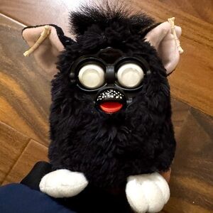 VTG 1998 Furby Gen 1 Custom Black Witch Cat Tiger Electronics Working